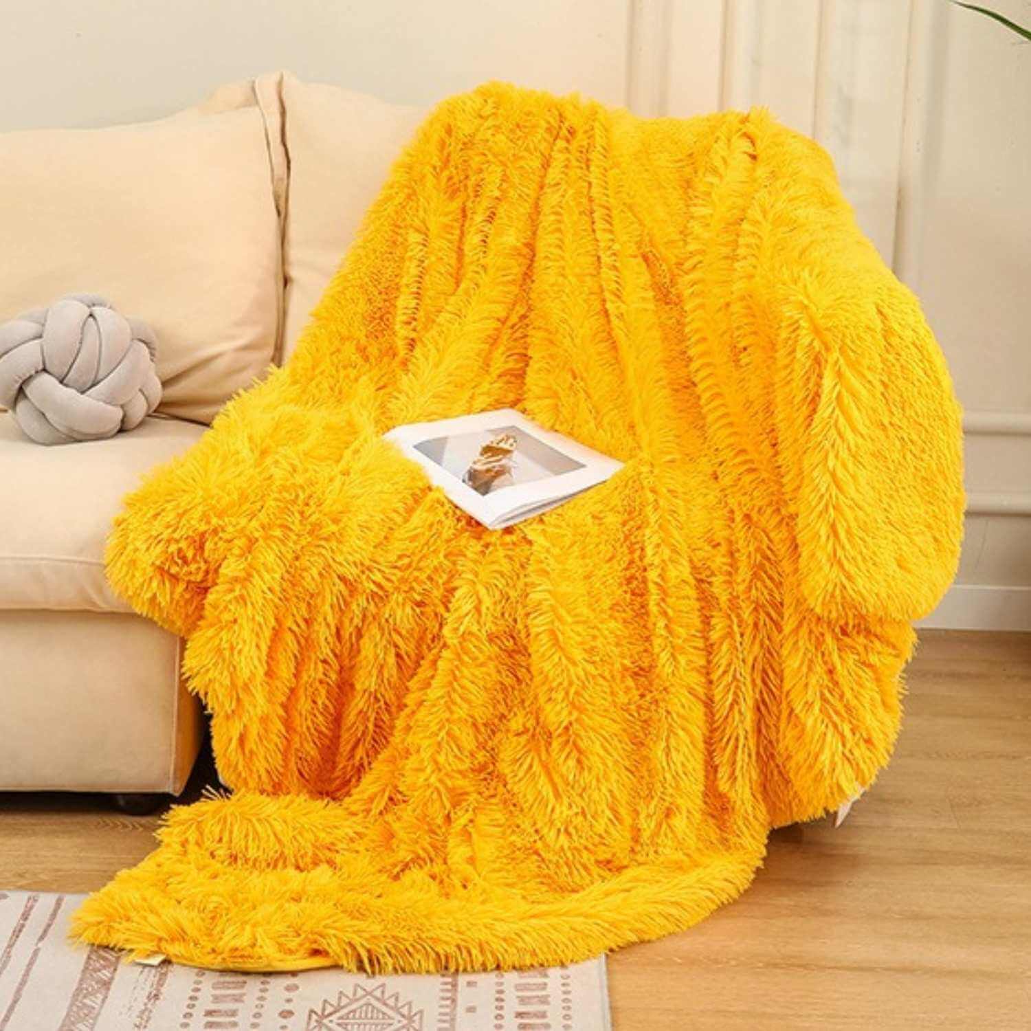 Large throw blanket